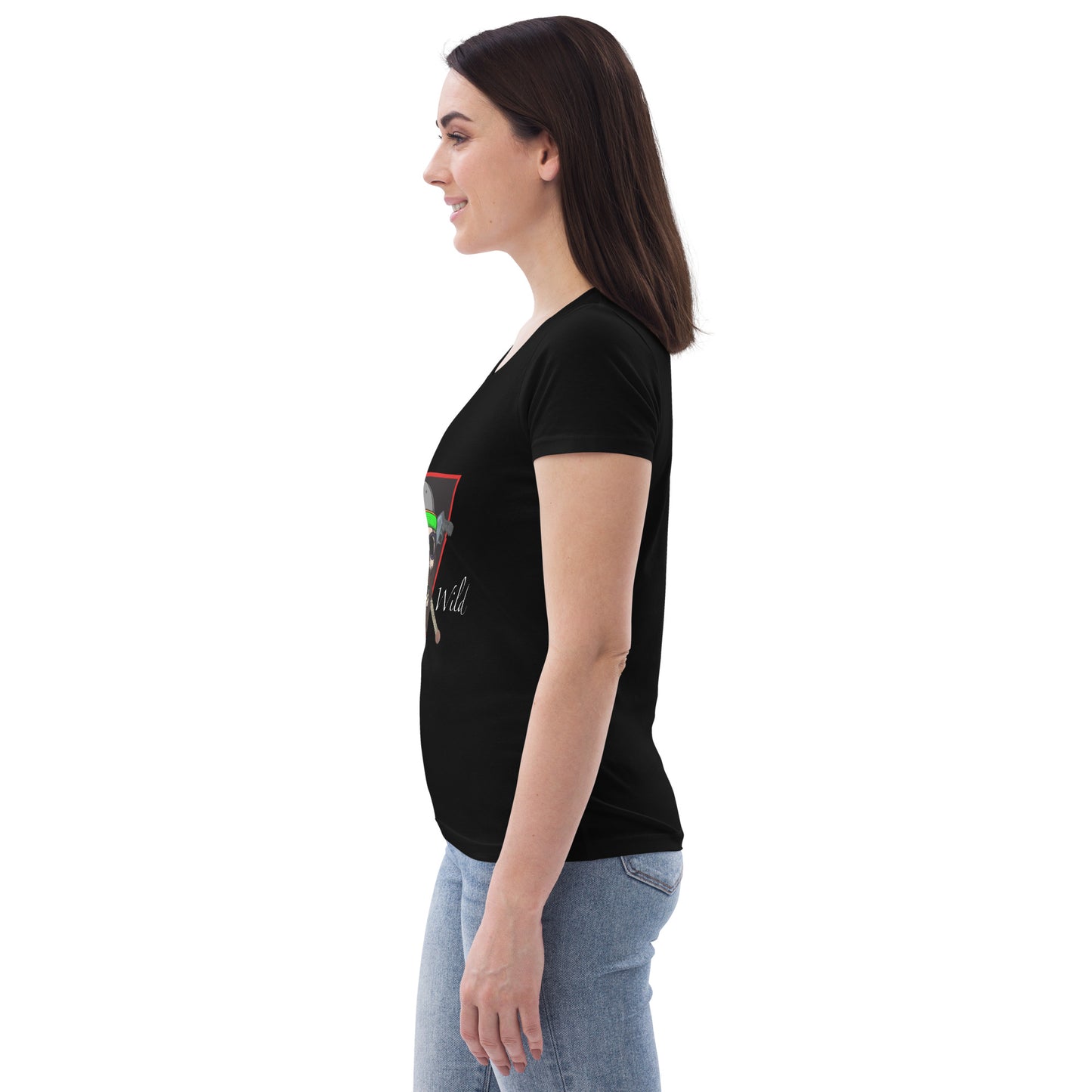 Women's fitted eco tee