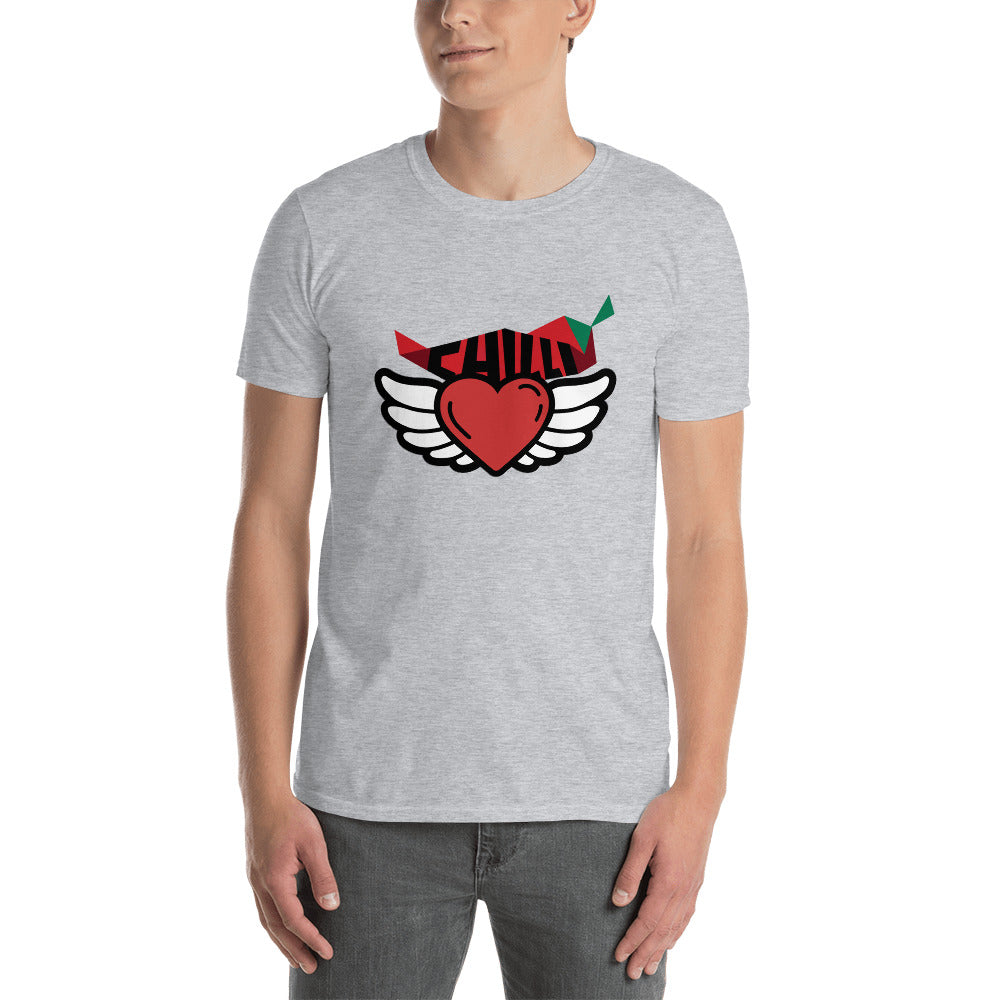 Short-Sleeve Unisex T-Shirt chili with wings